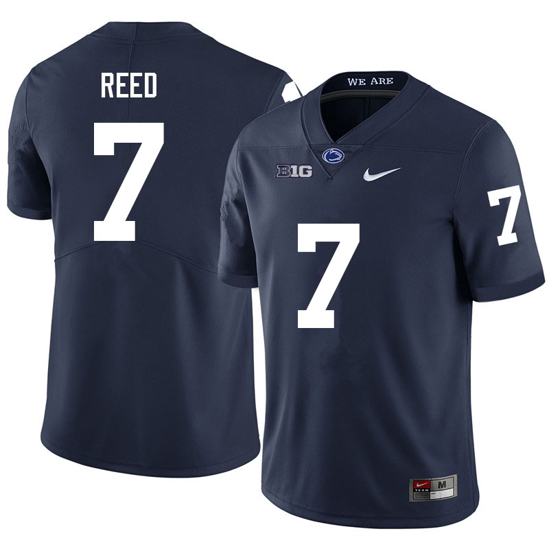 NCAA Nike Men's Penn State Nittany Lions Jaylen Reed #7 College Football Authentic Navy Stitched Jersey MWZ1798EW